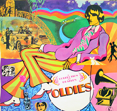 THE BEATLES - A Collection of Beatles Oldies album front cover vinyl record